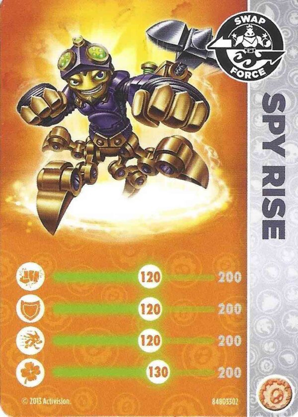 Skylanders figurka Spy Rise příslušenství