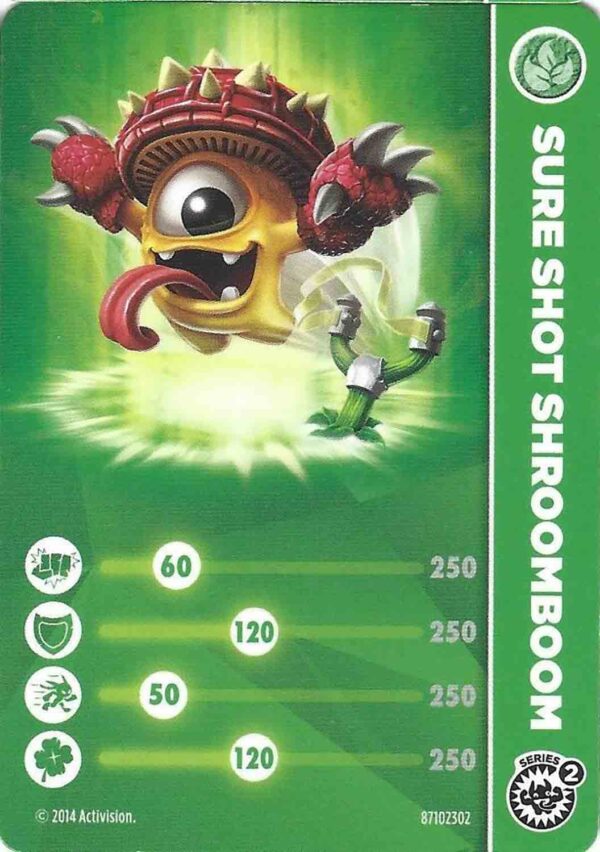 Skylanders figurka Sure Shot Shroomboom příslušenství