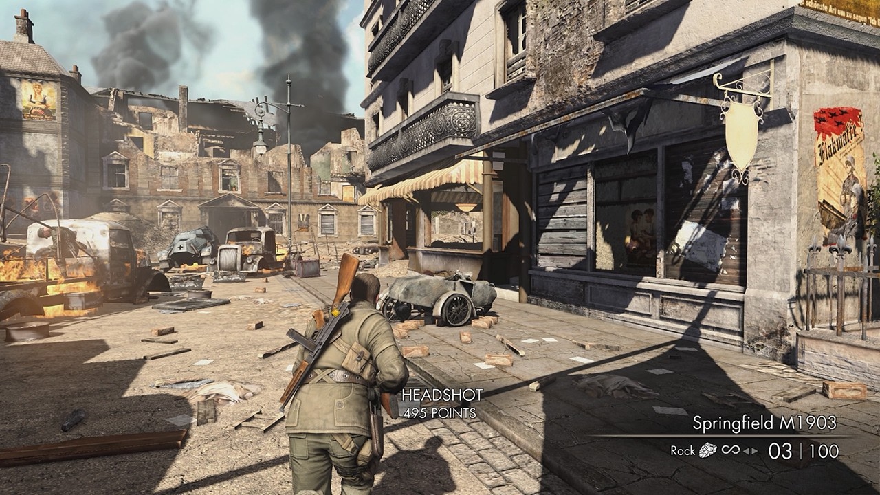 Hra Sniper Elite V2 pro PS3 Playstation 3 konzole