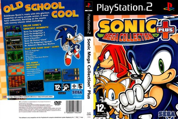 Hra Sonic Mega Collection Plus pro PS2 Playstation 2 konzole