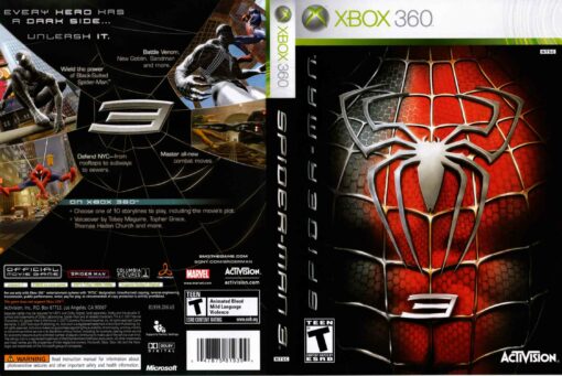 Hra Spider Man 3 pro XBOX 360 X360 konzole