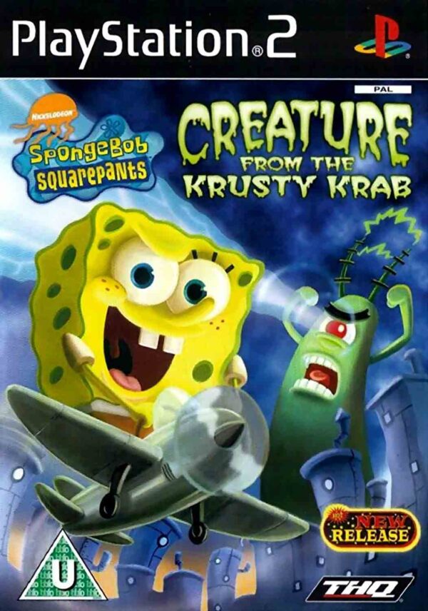 Hra SpongeBob SquarePants: Creature From The Krusty Krab pro PS2 Playstation 2 konzole