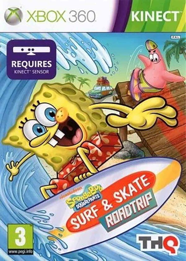 Hra SpongeBob SquarePants: Surf & Skate Roadtrip pro XBOX 360 X360 konzole