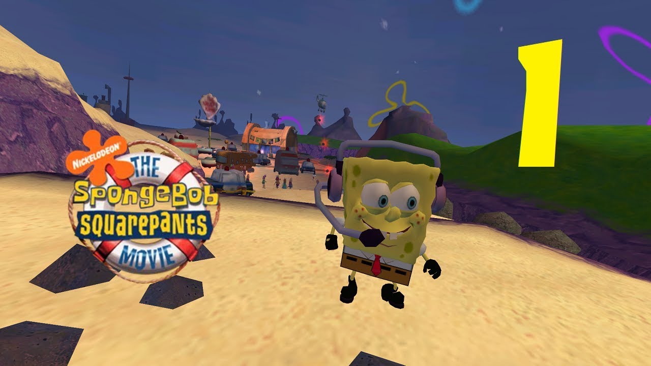 Hra SpongeBob SquarePants: The Movie pro PS2 Playstation 2 konzole