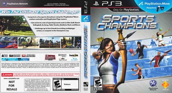 Hra Sports Champions pro PS3 Playstation 3 konzole