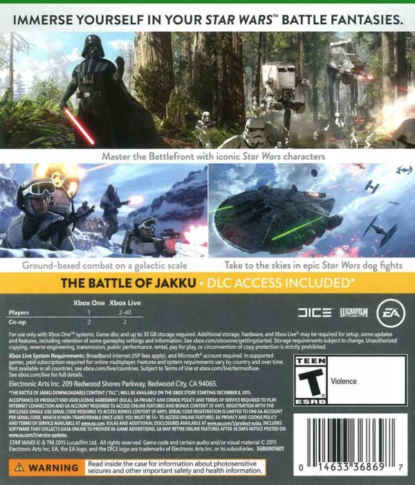 Hra Star Wars: Battlefront pro PS4 Playstation 4 konzole