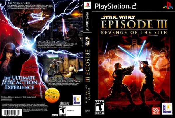 Hra Star Wars Episode 3: Revenge of the Sith pro PS2 Playstation 2 konzole