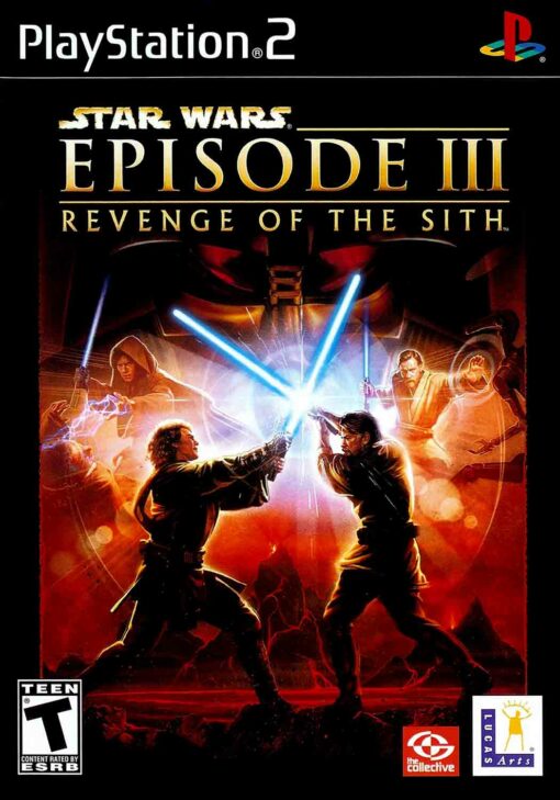 Hra Star Wars Episode 3: Revenge of the Sith pro PS2 Playstation 2 konzole