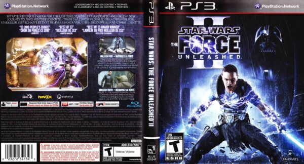 Hra Star Wars: The Force Unleashed 2 pro PS3 Playstation 3 konzole