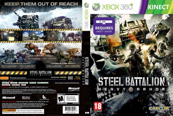 Hra Steel Battalion Heavy Armor pro XBOX 360 X360 konzole