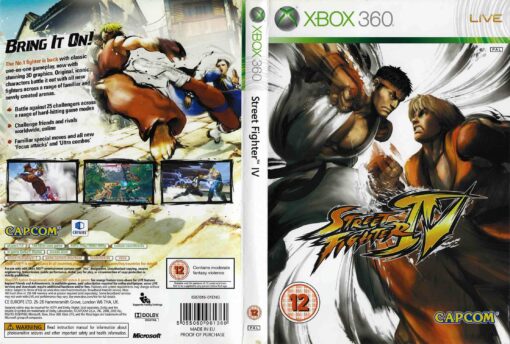 Hra Street Fighter IV pro XBOX 360 X360 konzole