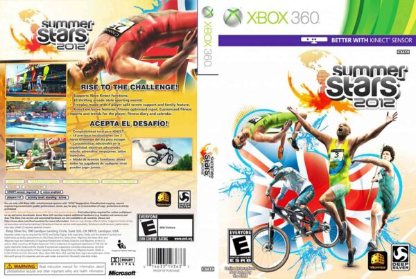 Hra Summer Stars 2012 pro XBOX 360 X360 konzole