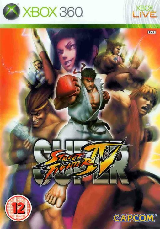 Hra Super Street Fighter IV pro XBOX 360 X360 konzole