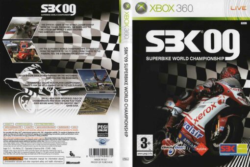 Hra Superbike World Championship SBK 09 pro XBOX 360 X360 konzole