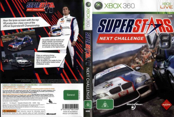 Hra Superstars V8 Racing: Next Challenge pro XBOX 360 X360 konzole