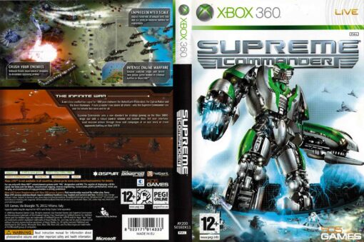 Hra Supreme Commander pro XBOX 360 X360 konzole