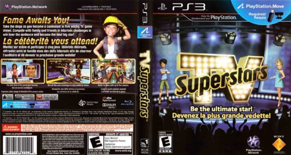 Hra TV Superstars pro PS3 Playstation 3 konzole