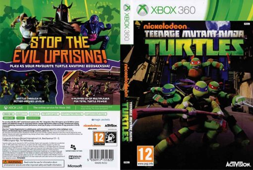 Hra Teenage Mutant Ninja Turtles pro XBOX 360 X360 konzole
