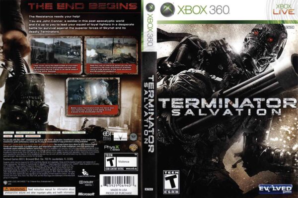 Hra Terminator: Salvation pro XBOX 360 X360 konzole