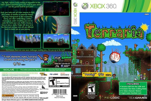 Hra Terraria pro XBOX 360 X360 konzole