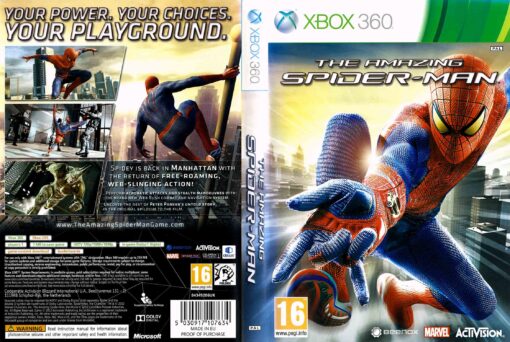 Hra The Amazing Spider-Man pro XBOX 360 X360 konzole