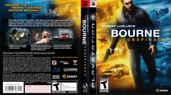 Hra The Bourne Conspiracy pro PS3 Playstation 3 konzole