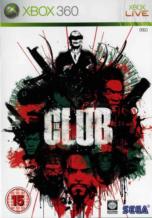Hra The Club pro XBOX 360 X360 konzole