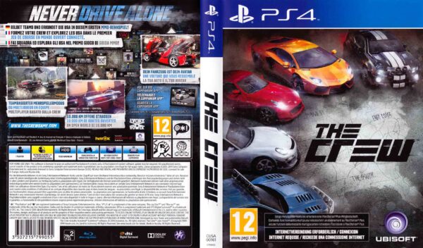 Hra The Crew pro PS4 Playstation 4 konzole