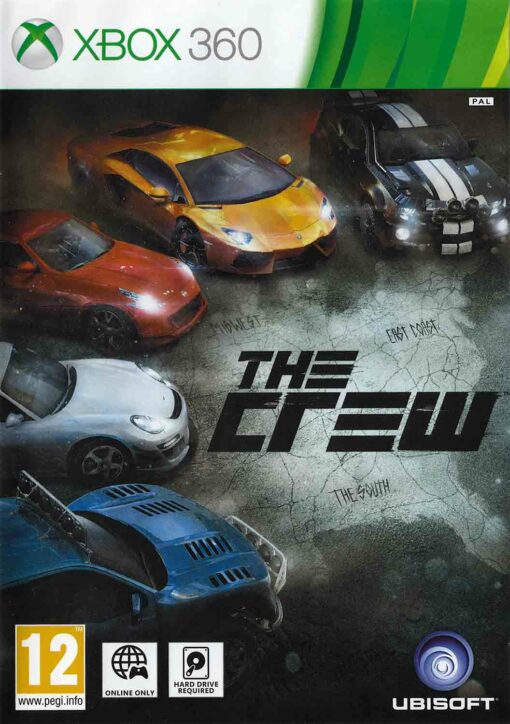 Hra The Crew pro XBOX 360 X360 konzole