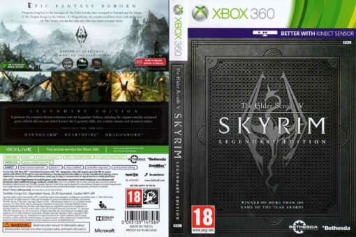 Hra The Elder Scrolls V: Skyrim (legendary edition) pro XBOX 360 X360 konzole