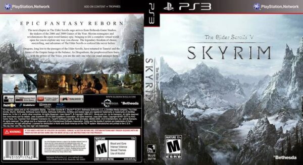 Hra The Elder Scrolls V: Skyrim pro PS3 Playstation 3 konzole