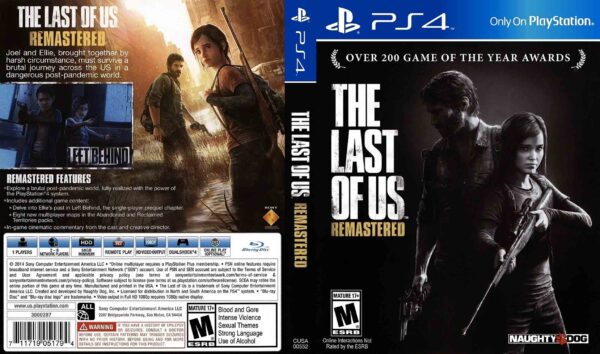 Hra The Last Of Us Remastered pro PS4 Playstation 4 konzole