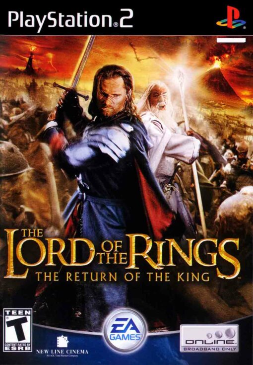 Hra The Lord Of The Rings: The Return Of The King pro PS2 Playstation 2 konzole