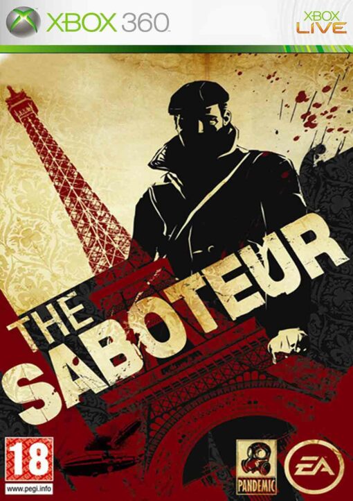 Hra The Saboteur pro XBOX 360 X360 konzole