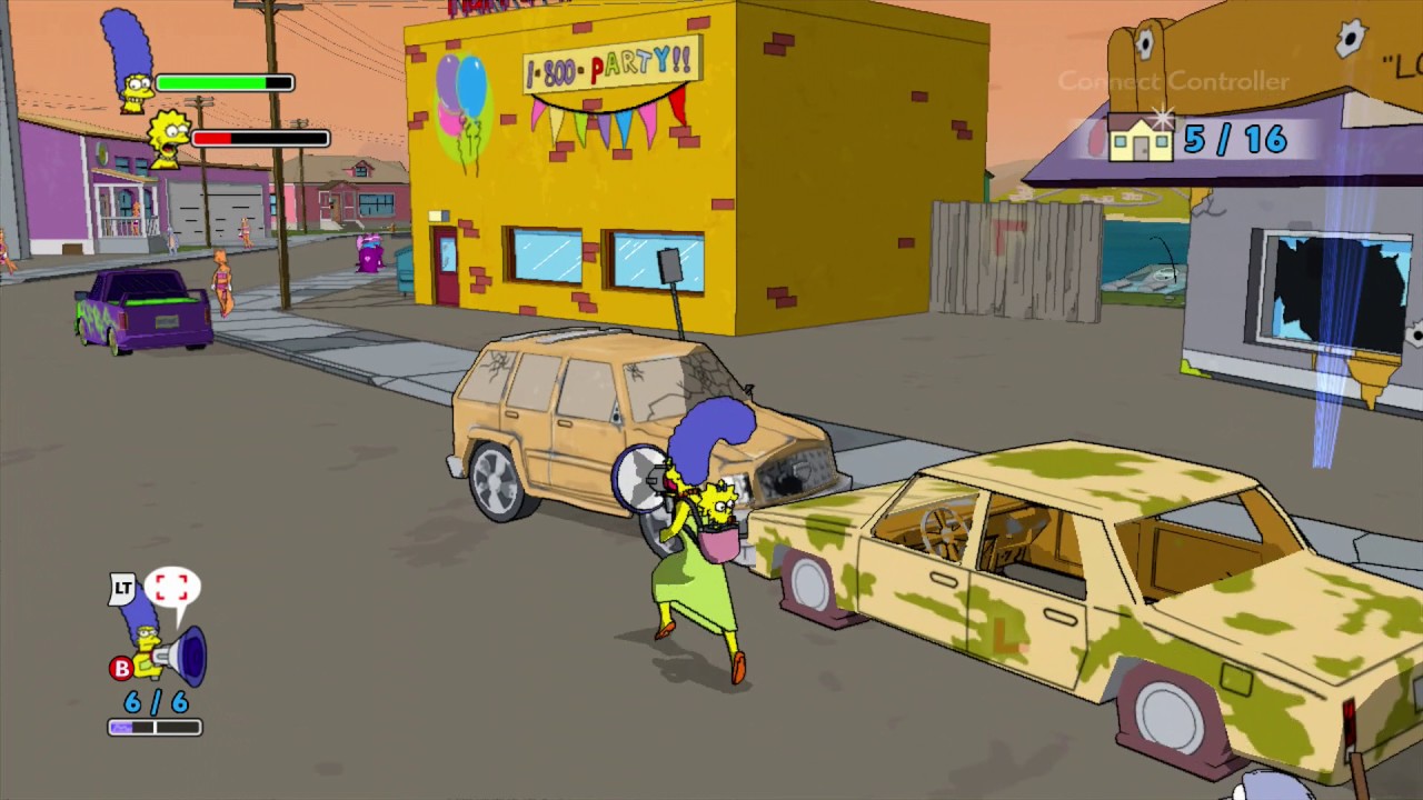 Hra The Simpsons Game pro PS2 Playstation 2 konzole