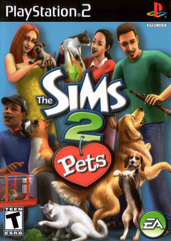 Hra The Sims 2: Pets pro PS2 Playstation 2 konzole