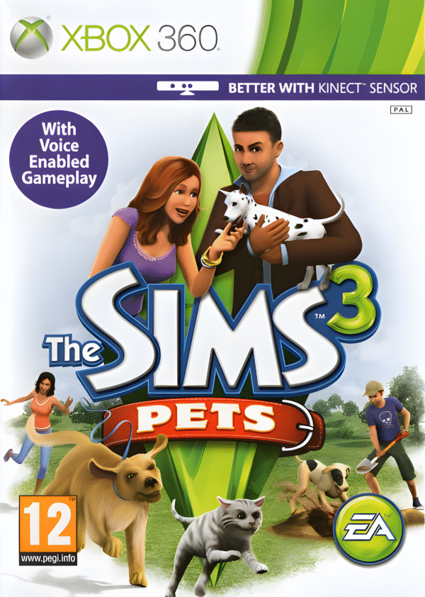 Hra The Sims 3: Pets (Mazlíčci) pro XBOX 360 X360 konzole
