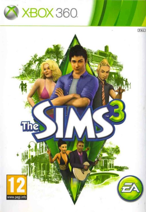 Hra The Sims 3 pro XBOX 360 X360 konzole