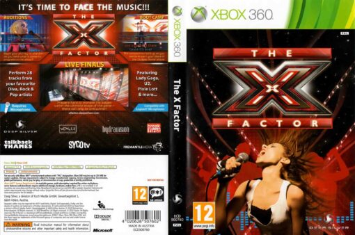 Hra The X Factor pro XBOX 360 X360 konzole
