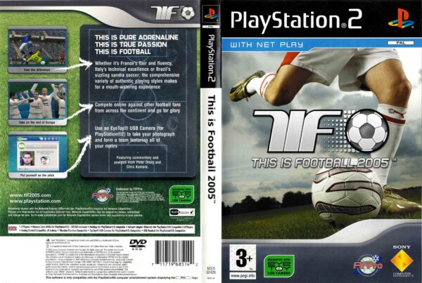 Hra This Is Football 2005 pro PS2 Playstation 2 konzole