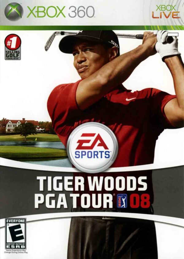 Hra Tiger Woods PGA Tour 08 pro XBOX 360 X360 konzole