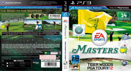 Hra Tiger Woods PGA Tour 12 Masters pro PS3 Playstation 3 konzole