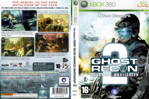 Hra Tom Clancy's Ghost Recon: Advanced Warfighter 2 pro XBOX 360 X360 konzole