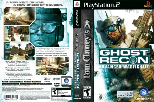 Hra Tom Clancy's Ghost Recon: Advanced Warfighter pro PS2 Playstation 2 konzole