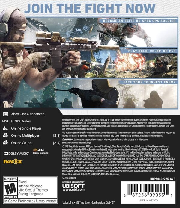 Hra Tom Clancy's Ghost Recon: Breakpoint pro XBOX ONE XONE X1 konzole