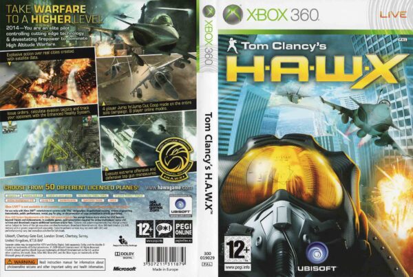 Hra Tom Clancy's H.A.W.X. pro XBOX 360 X360 konzole