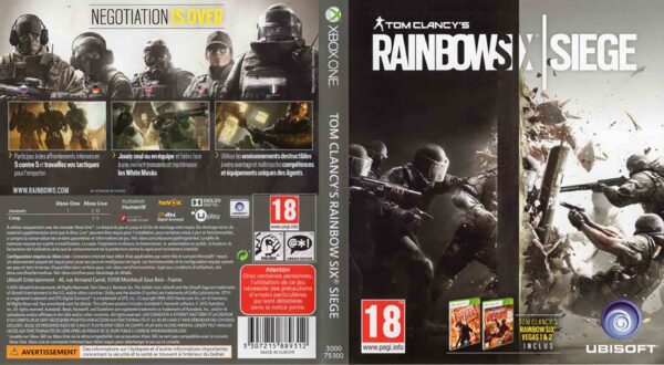 Hra Tom Clancy's Rainbow Six: Siege pro XBOX ONE XONE X1 konzole