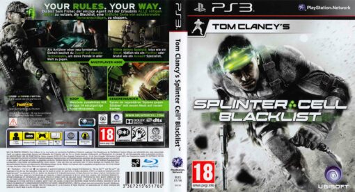 Hra Tom Clancy's Splinter Cell: Blacklist pro PS3 Playstation 3 konzole