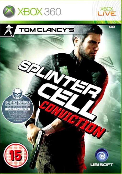 Hra Tom Clancy's Splinter Cell: Conviction pro XBOX 360 X360 konzole