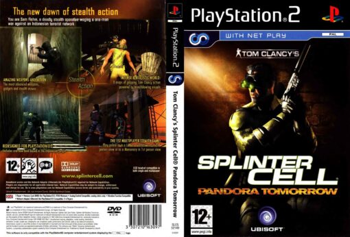 Hra Tom Clancy's Splinter Cell: Pandora Tomorrow pro PS2 Playstation 2 konzole